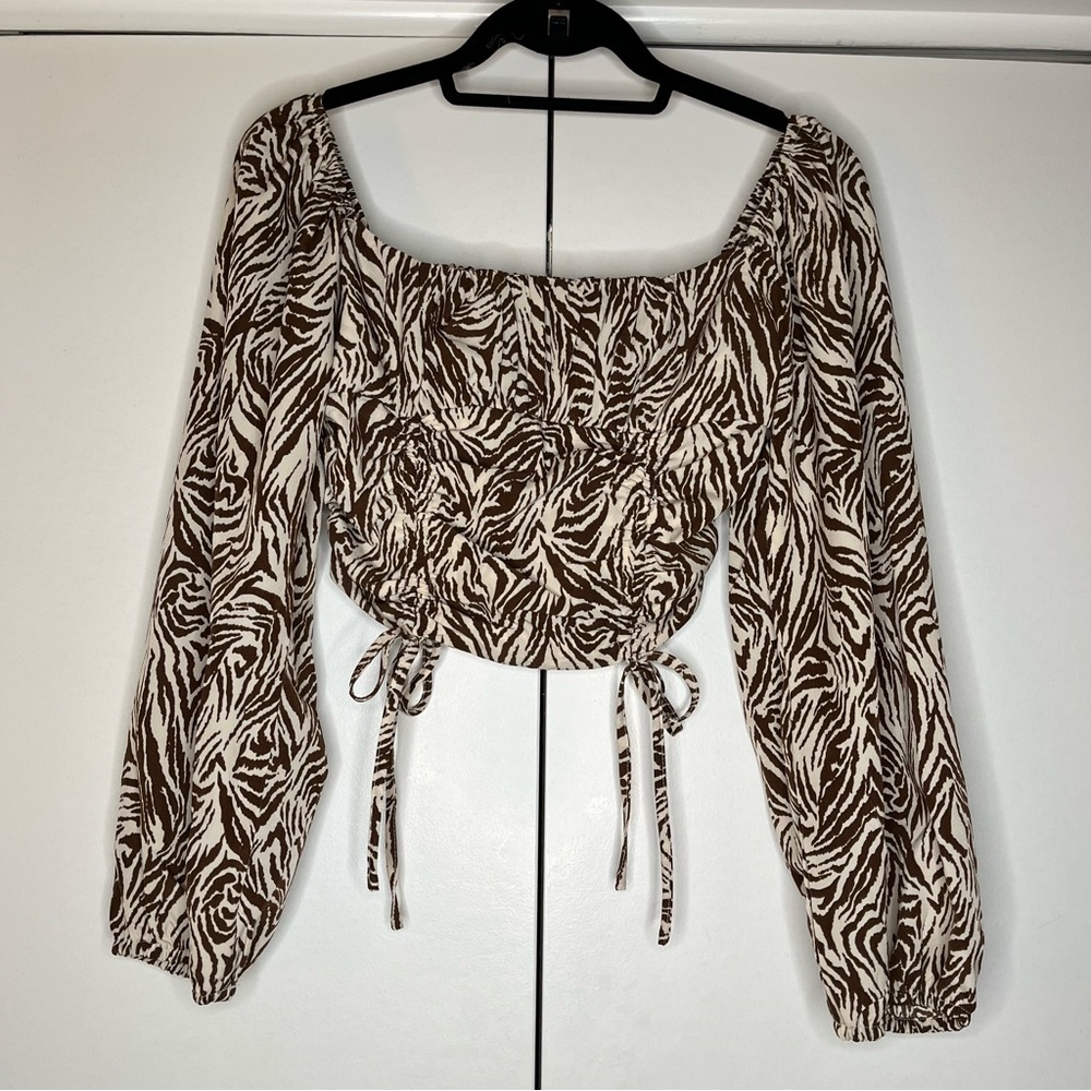 Long Sleeve Printed Shirt